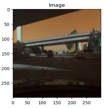 Additional driving-frame optical-flow example
